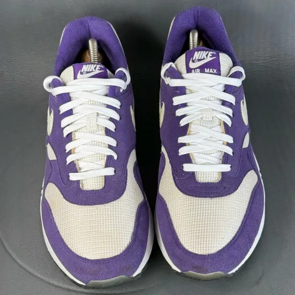 Vintage Nike AirMax 1 TCU “Go Frogs” Edition athletic sneaker shoes men 11.5
