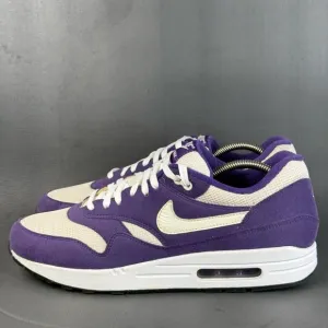 Vintage Nike AirMax 1 TCU “Go Frogs” Edition athletic sneaker shoes men 11.5