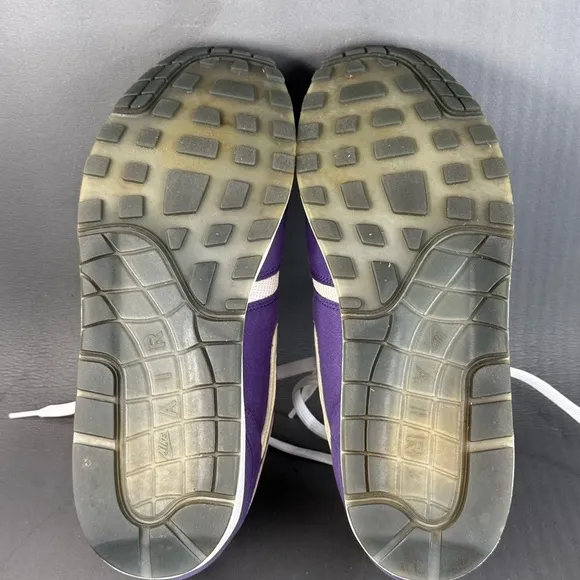 Vintage Nike AirMax 1 TCU “Go Frogs” Edition athletic sneaker shoes men 11.5