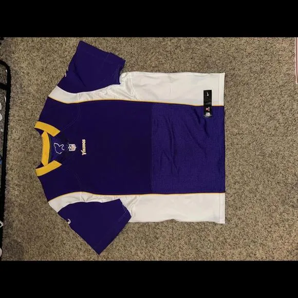Vintage Nike Men’s NFL Minnesota Vikings Purple Vapor Jersey