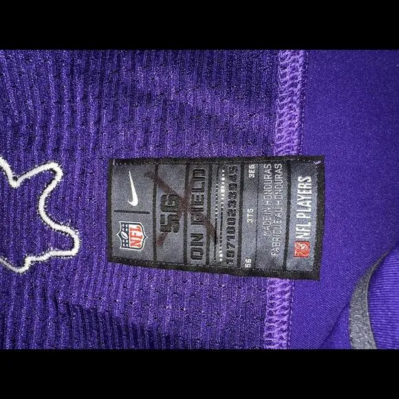 Vintage Nike Men’s NFL Minnesota Vikings Purple Vapor Jersey