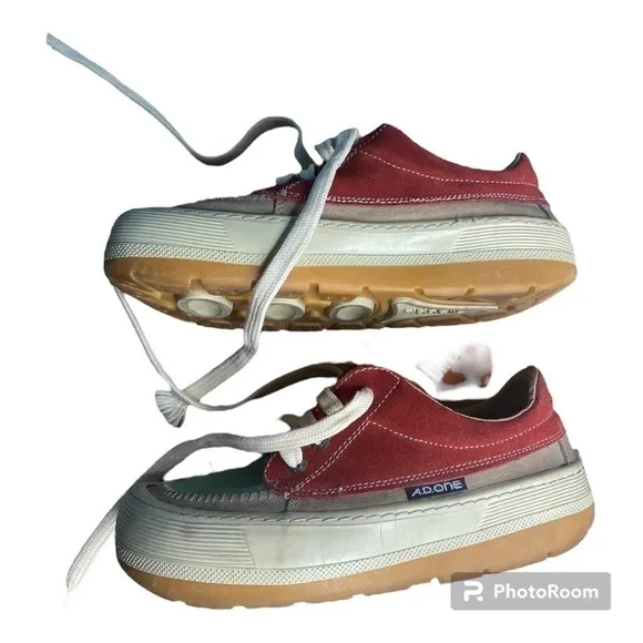 Vintage NOS Y2K AD One Footwear Chunky Sperry Style Shoes Size 10.5 Deadstock