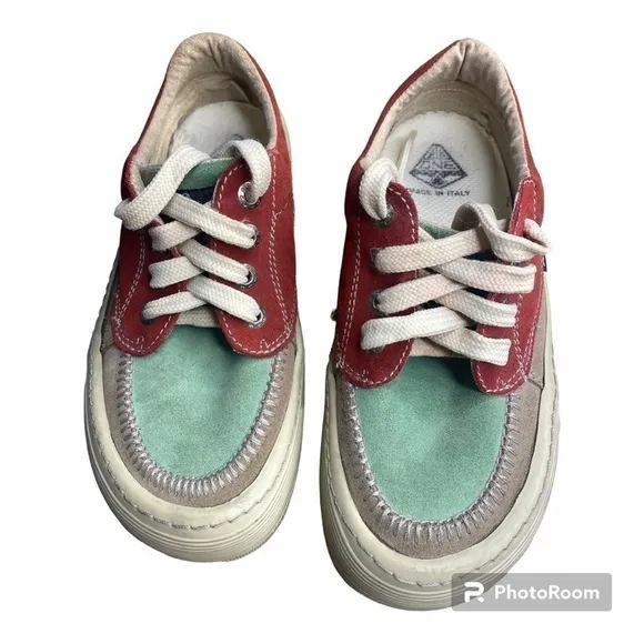 Vintage NOS Y2K AD One Footwear Chunky Sperry Style Shoes Size 10.5 Deadstock