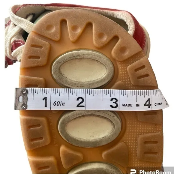 Vintage NOS Y2K AD One Footwear Chunky Sperry Style Shoes Size 10.5 Deadstock