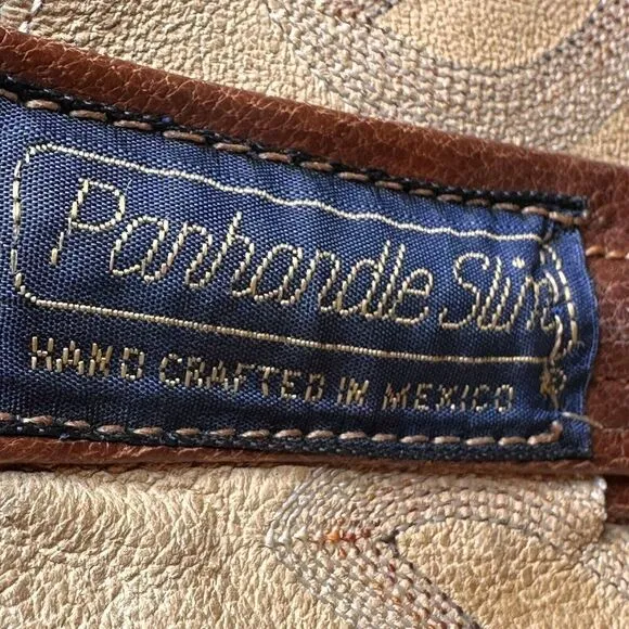 Vintage Panhandle Slim Mens Size 9.5 (EE) Cowboy Boots Exotic Genuine Lizard