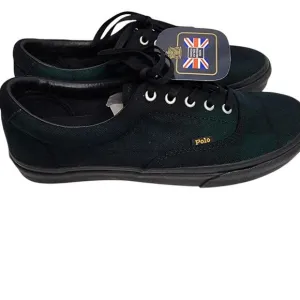 Vintage Polo Ralph Lauren Keaton Green Plaid Wool Blend  Men's Shoes Size 11 NEW
