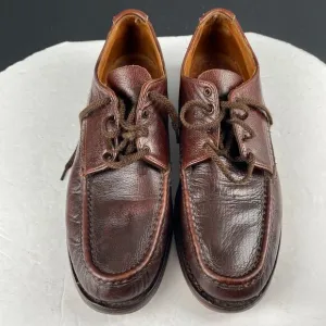 Vintage Russell Men's Moccasin Oxford Size 12A,Leather Shoes 8700