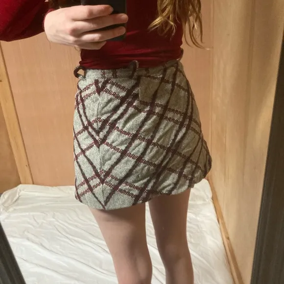 Vintage Summit of Boston Wool Mini Skirt