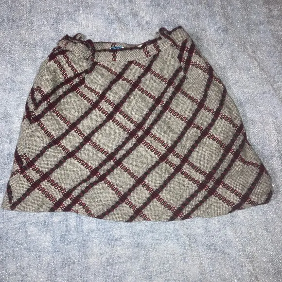 Vintage Summit of Boston Wool Mini Skirt
