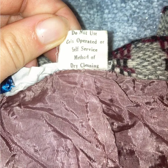 Vintage Summit of Boston Wool Mini Skirt