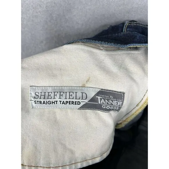 Vintage Tellason Sheffield‎ USA Selvedge Jeans Size 28