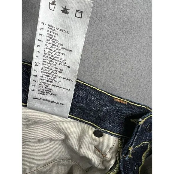 Vintage Tellason Sheffield‎ USA Selvedge Jeans Size 28