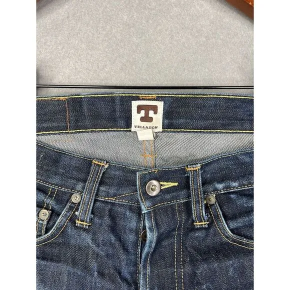 Vintage Tellason Sheffield‎ USA Selvedge Jeans Size 28