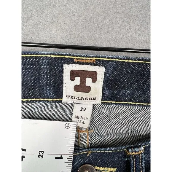 Vintage Tellason Sheffield‎ USA Selvedge Jeans Size 28