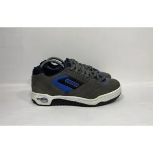 Vintage Vans Status Skateboarding Shoes Fat Tongue Men’s Sz 7.5 29210 Gray Blue