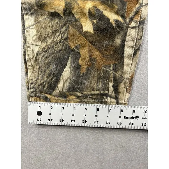 Vintage Wrangler Pants Mens 34x30 Realtree Camo Double Knee Denim