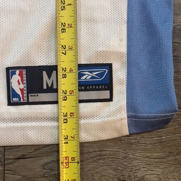 Vintage Y2K 2004 Reebok Denver Nuggets Carmelo Anthony Jersey Men's Size Medium