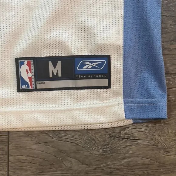 Vintage Y2K 2004 Reebok Denver Nuggets Carmelo Anthony Jersey Men's Size Medium