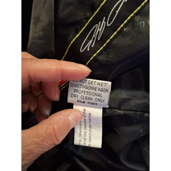 Vintage Y2K Jeff Hamilton Jeff Gordon Black DuPont Nascar Racing Jacket XL