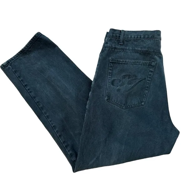 Vintage‎ Y2K Sean John Baggy Hip Hop Skater Grunge Jeans Men’s Size 34 Black