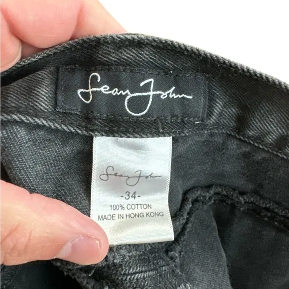 Vintage‎ Y2K Sean John Baggy Hip Hop Skater Grunge Jeans Men’s Size 34 Black