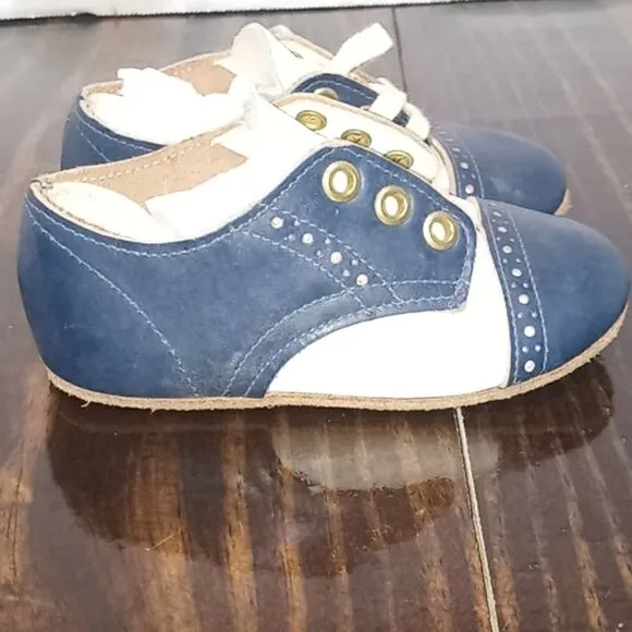 Vintage Leather Baby Deer Shoes