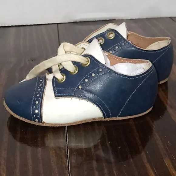 Vintage Leather Baby Deer Shoes