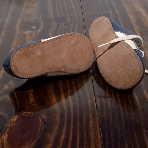 Vintage Leather Baby Deer Shoes