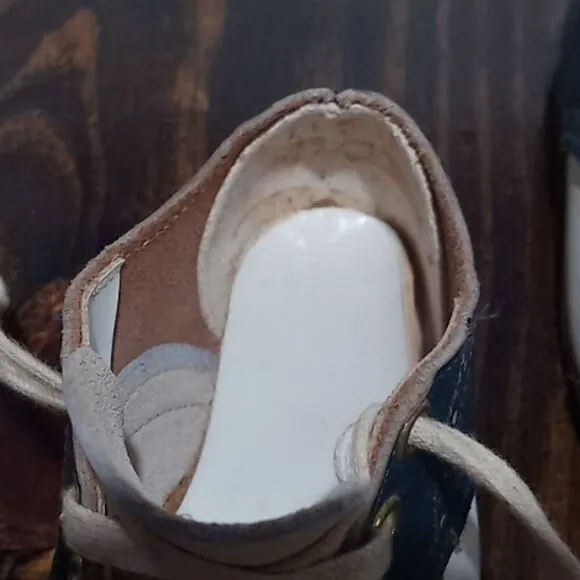 Vintage Leather Baby Deer Shoes