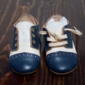 Vintage Leather Baby Deer Shoes