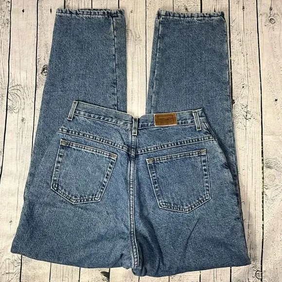 VINTAGE L.L. BEAN Flannel Lined High Rise Jeans