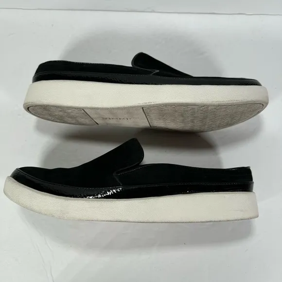 Vionic Effortless Black Nubuck Slip-On Shoes Women’s Size 8
