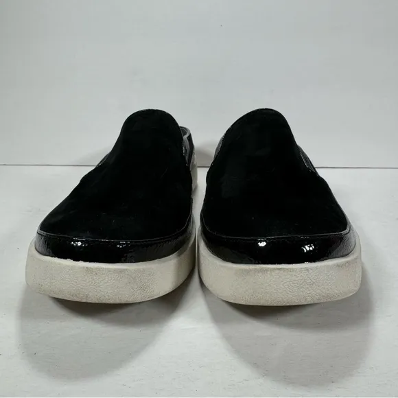 Vionic Effortless Black Nubuck Slip-On Shoes Women’s Size 8