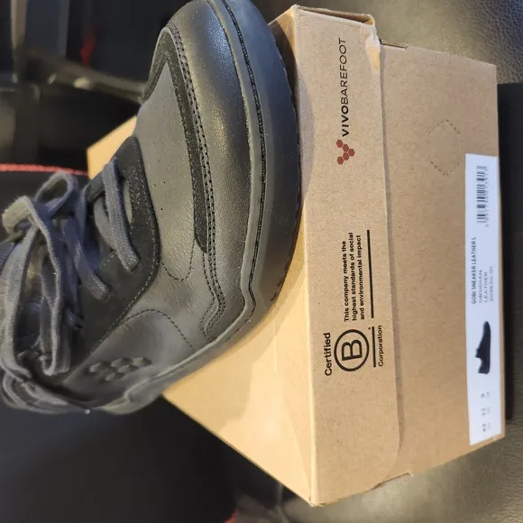 Vivo Barefoot Black Athletic Shoes