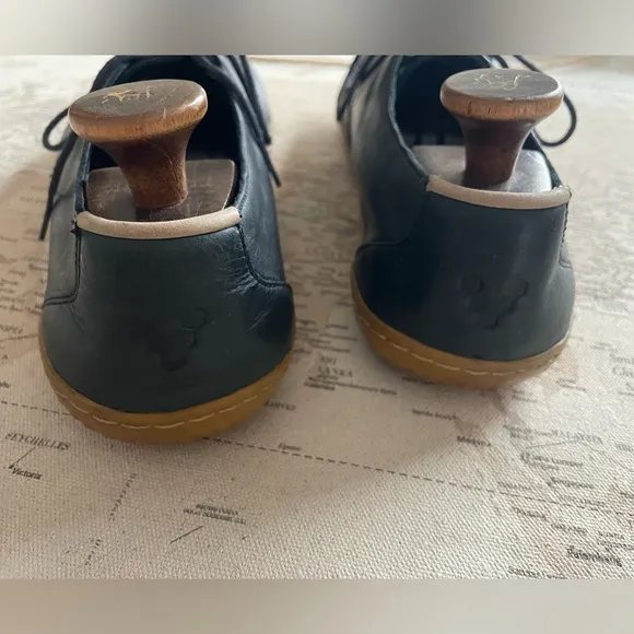 Vivobarefoot RA Leather Shoes Size 46M / 12 Navy Charcoal Color