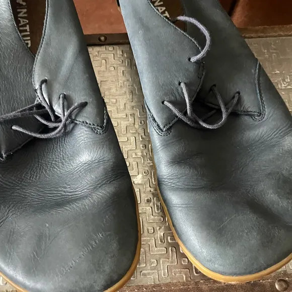 Vivobarefoot RA Leather Shoes Size 46M / 12 Navy Charcoal Color