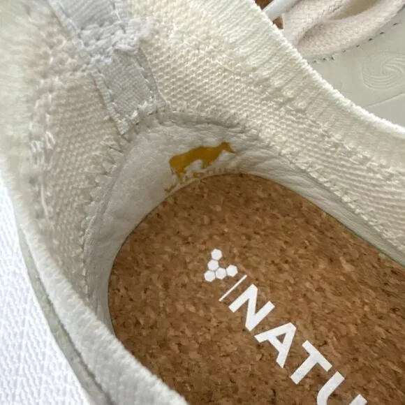 VivoBarefoot Shoes Women's 5 US Geo Court Knit Off White 36 EU Minimalist