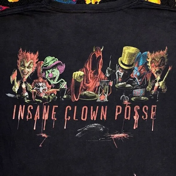 VTG ’10 Insane Clown Posse Your Last Supper  Double Sided Tee Shirt / Size 3XL