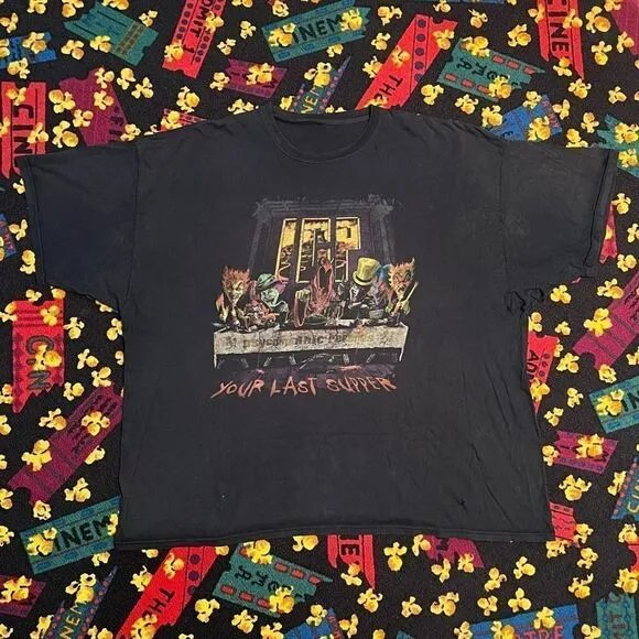VTG ’10 Insane Clown Posse Your Last Supper  Double Sided Tee Shirt / Size 3XL