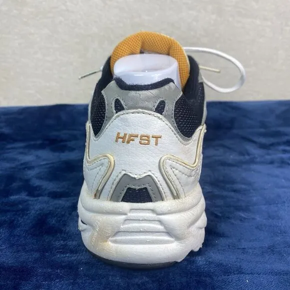 VTG Brooks Hydroflow‎ ST Running Sneaker Shoes Mens 12 White/Grey/Blue 90s