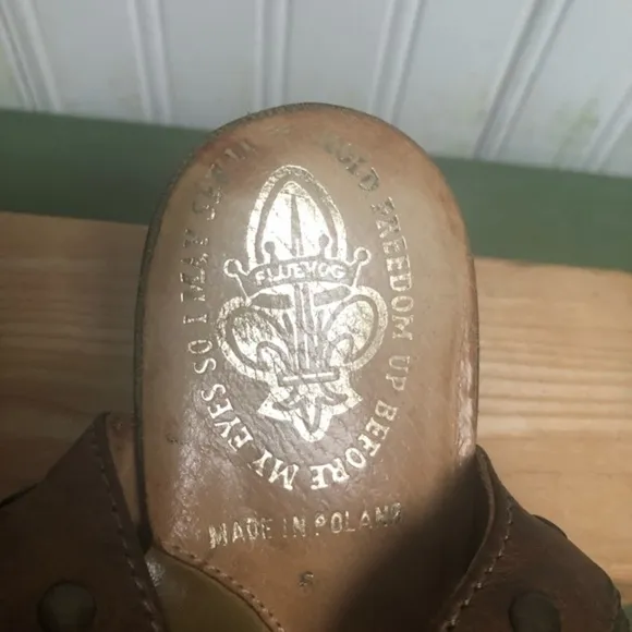VTG John Fluevog Freedom Line Slingback Shoes