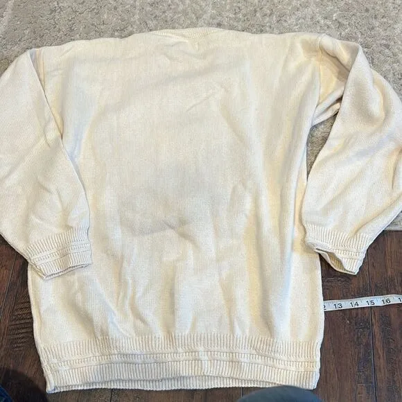 VTG Munsingwear size M 100% cotton made in USA golf theme embroidered sweater