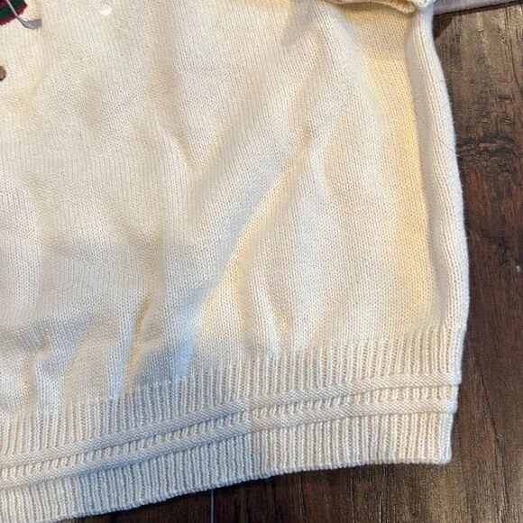 VTG Munsingwear size M 100% cotton made in USA golf theme embroidered sweater