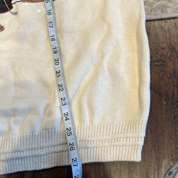 VTG Munsingwear size M 100% cotton made in USA golf theme embroidered sweater