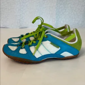 VTG Y2K DIESEL WHITNEY LEATHER SUEDE SNEAKERS SIZE 8