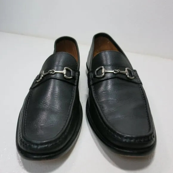 Wall   Water Oil Tanned Leather Dress Horse Bit Moccasins Shoes Men's Moc's 11.5