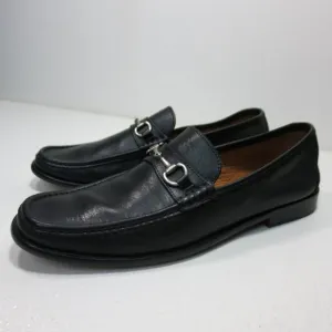 Wall   Water Oil Tanned Leather Dress Horse Bit Moccasins Shoes Men's Moc's 11.5