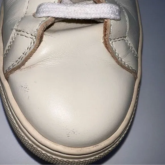 Woman by Common Projects Original Achilles Low Top White Leather Sneakers