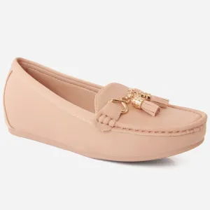 Women "AAaRVI" Casual Suede Slip On Moccasins