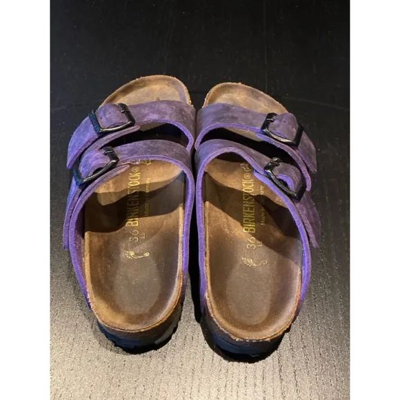 Women's Birkenstock Sandals Size 36 EU Purple